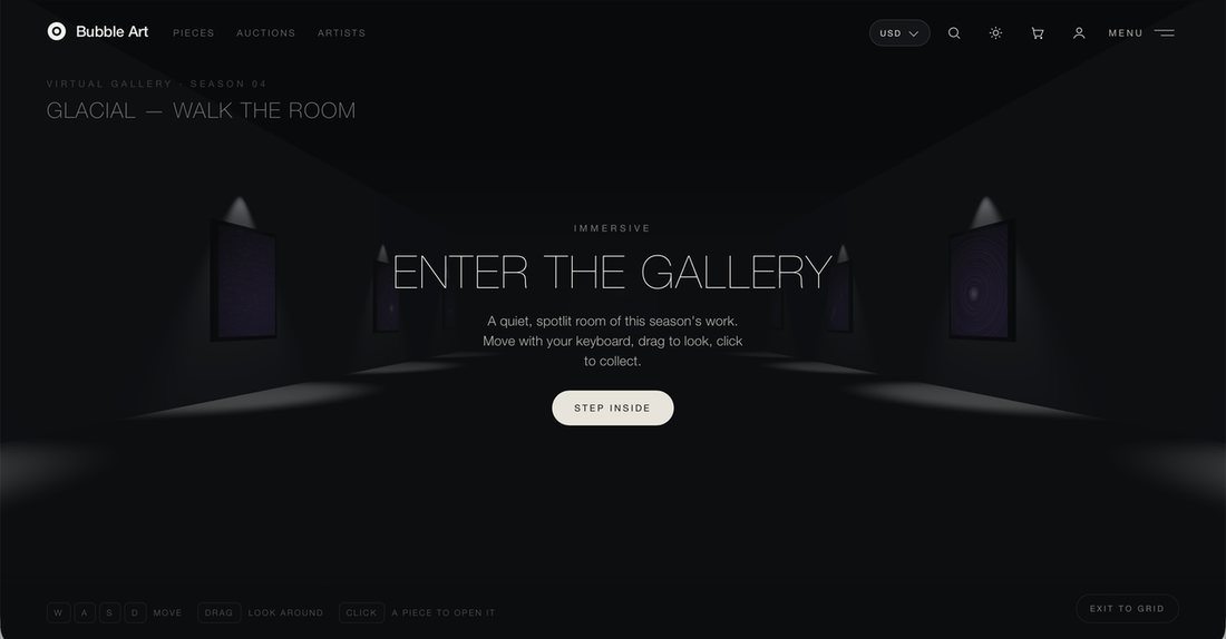 The Bubble Art screen 1