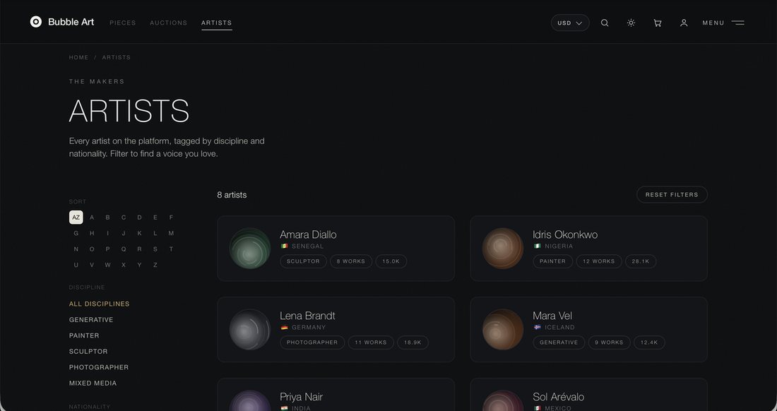 The Bubble Art screen 3