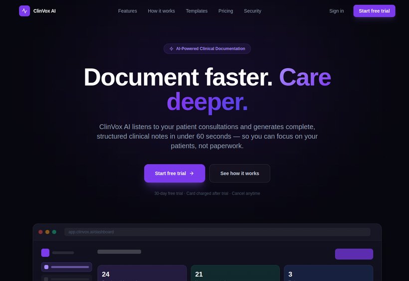 ClinVox AI