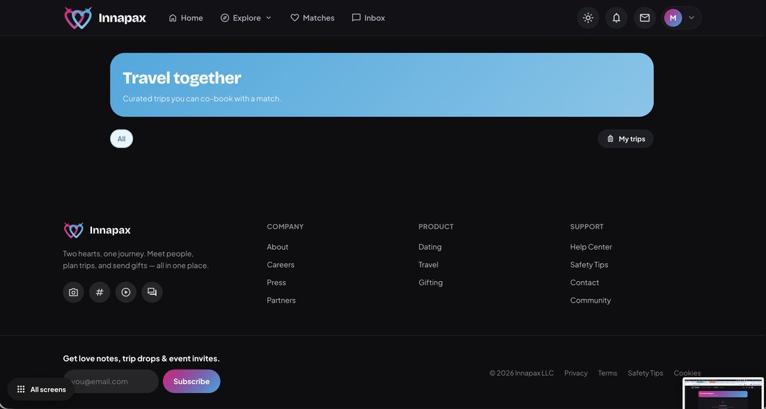 Innapax — travel together