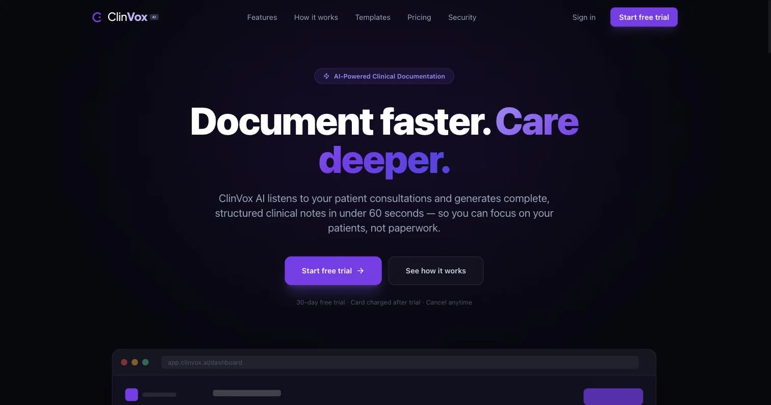 ClinVox AI