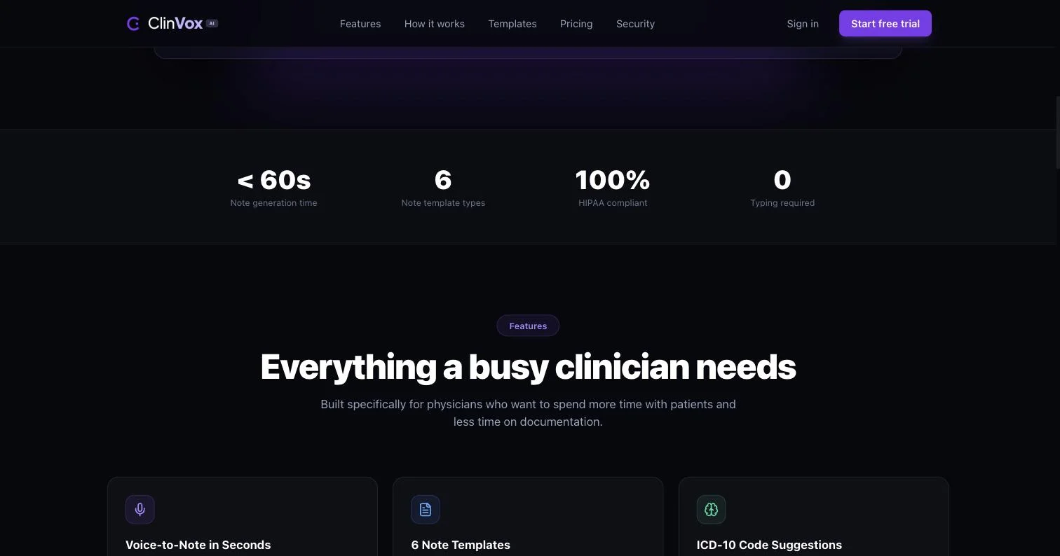 ClinVox AI